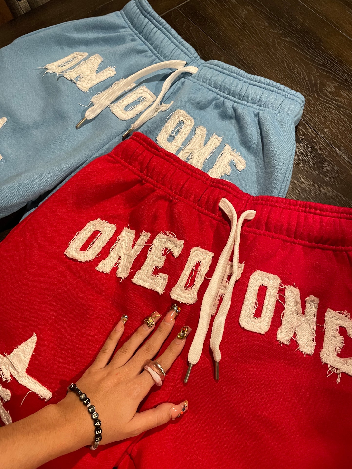 EMBROIDERY SHORTS